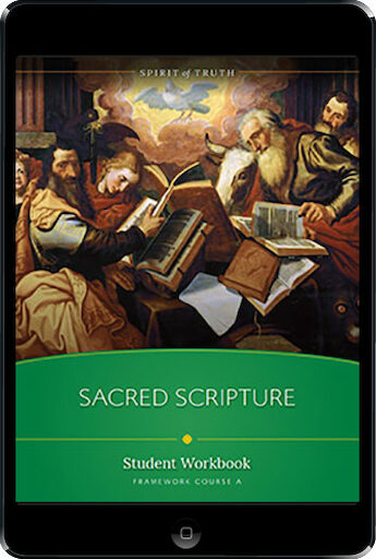 Spirit of Truth High School: Sacred Scripture ebook (1 Year Access), Student Workbook, Ebook