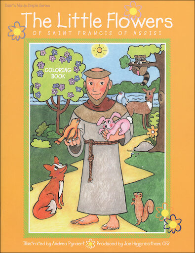 The Little Flowers of Saint Francis of Assisi Coloring Book