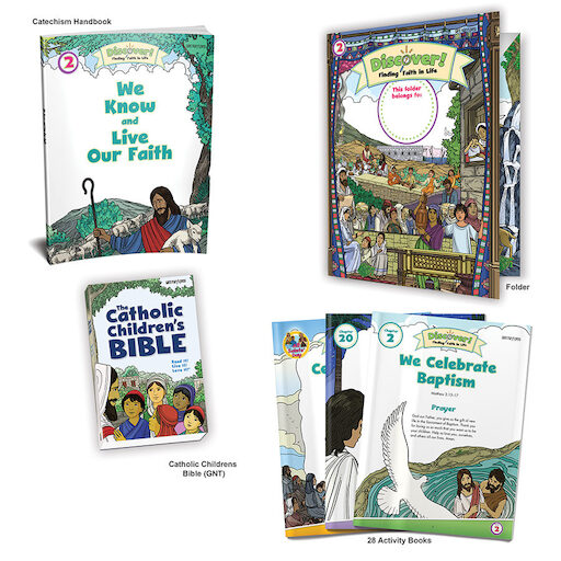 Discover! Finding Faith in Life, 1-5: Grade 2, Student Kit, School Edition