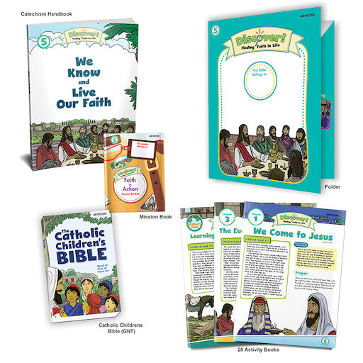 Discover! Finding Faith in Life, 1-5: Grade 5, Student Kit, School Edition
