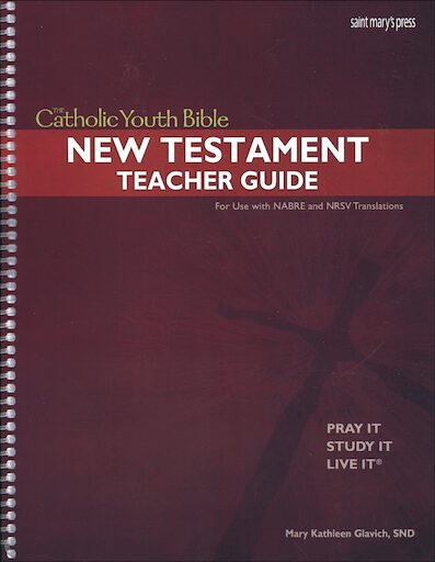 NABRE, The Catholic Youth Bible: Catholic Youth Bible New Testament, Teacher Manual