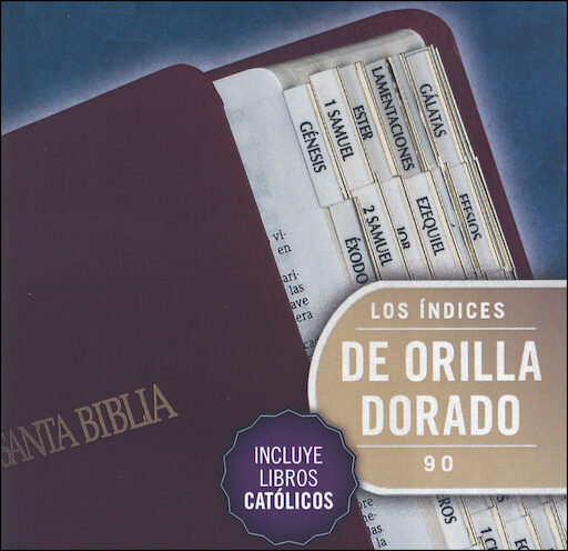 Bible Indexing Tabs: Etiquetas de Indizacion para biblias, Single Set, Spanish