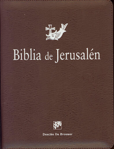 Biblia de Jerusalén, leather-like