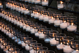 Grotto of Our Lady of Lourdes, Notre Dame, USA