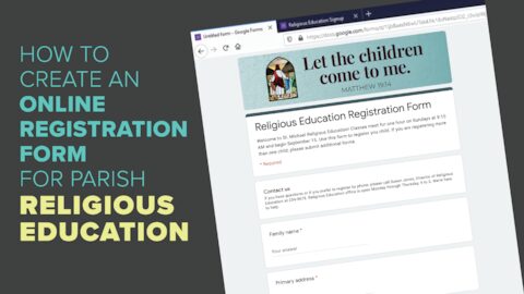 Online Registration Form Help